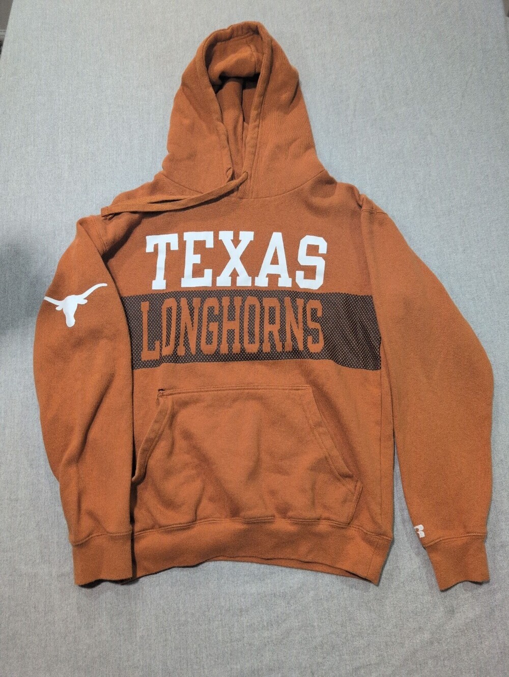 Texas Longhorns Pullover Hoodie Burnt Orange Size Men's Small